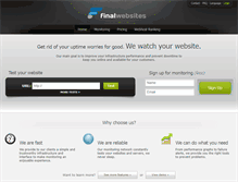 Tablet Screenshot of monitor.finalwebsites.com